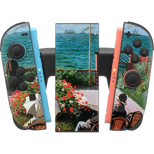 Monet - The Terrace at Sainte-Adresse by Monet Nintendo Switch 2 (2025) Joy-Con Controller Skin