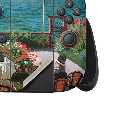 Monet - The Terrace at Sainte-Adresse by Monet Nintendo Switch 2 (2025) Joy-Con Controller Skin