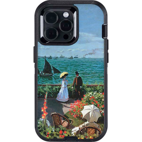 Monet - The Terrace at Sainte-Adresse by Monet Otterbox Defender iPhone Skin
