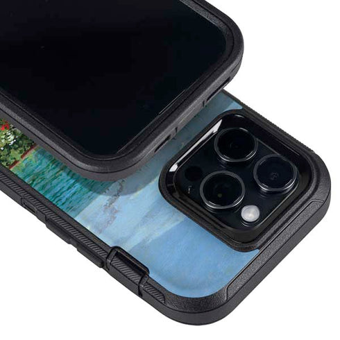 Monet - The Terrace at Sainte-Adresse by Monet Otterbox Defender iPhone Skin