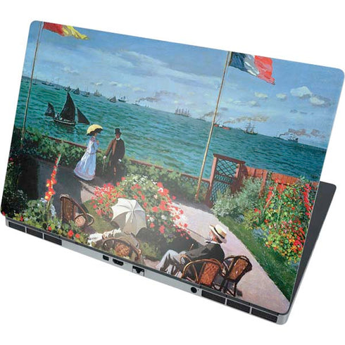 Monet - The Terrace at Sainte-Adresse by Monet Dell Precision Skin