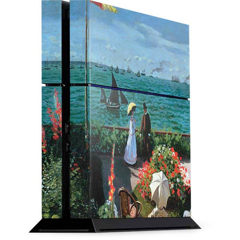 Monet - The Terrace at Sainte-Adresse by Monet PlayStation PS4 Skins