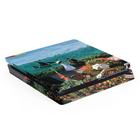 Monet - The Terrace at Sainte-Adresse by Monet PS4 Slim Skin