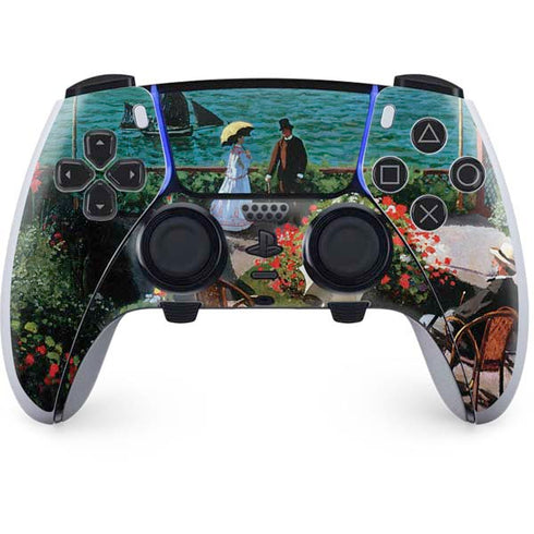 Monet - The Terrace at Sainte-Adresse by Monet PlayStation PS5 Skins