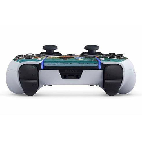 Claude Monet The Terrace at Sainte-Adresse PS5 DualSense Edge Pro Controller Skin