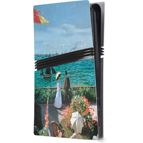 Monet - The Terrace at Sainte-Adresse by Monet PlayStation PS5 Skins