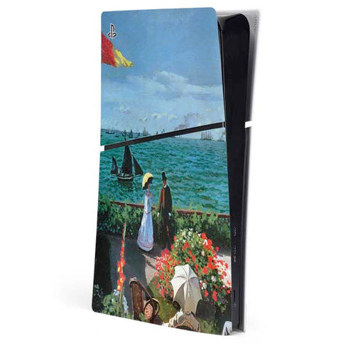 Monet - The Terrace at Sainte-Adresse by Monet PlayStation PS5 Skins