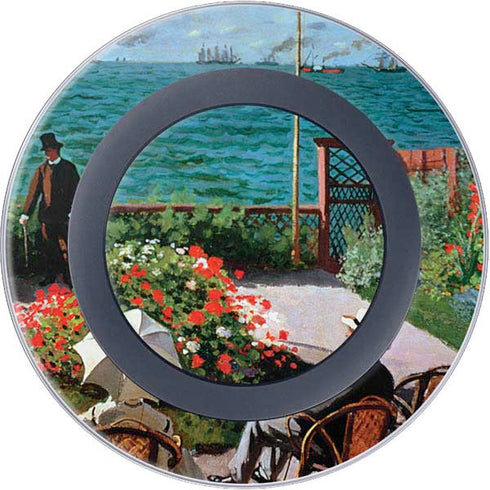 Monet - The Terrace at Sainte-Adresse by Monet Wireless Charger Skin