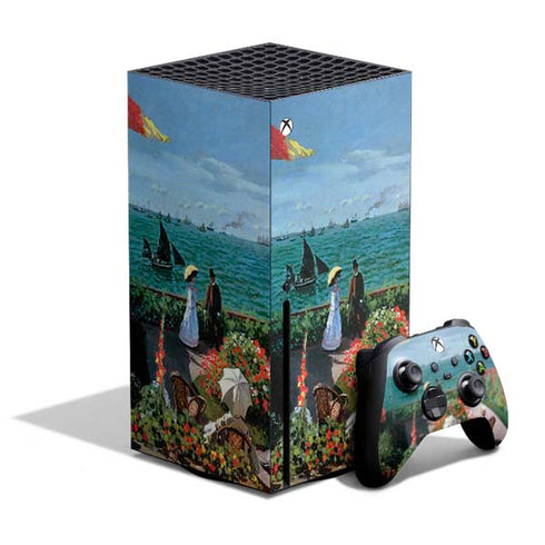 Monet - The Terrace at Sainte-Adresse by Monet Xbox Series X Skins