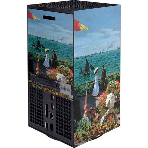 Claude Monet The Terrace at Sainte-Adresse Xbox Series X Bundle Skin