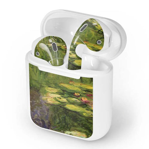 Monet - Waterlilies by Monet Apple AirPods Skin