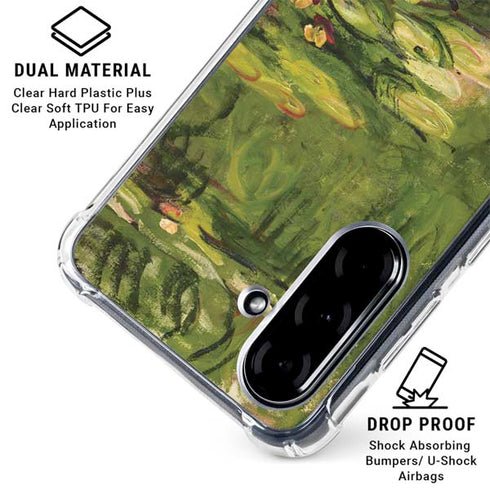 Monet - Waterlilies by Monet Galaxy A36 5G Clear Case