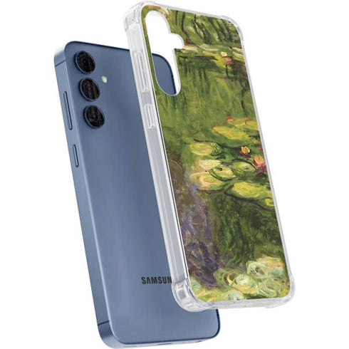 Monet - Waterlilies by Monet Galaxy A55 5G Clear Case