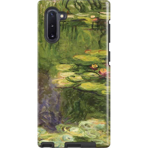 Monet - Waterlilies by Monet Galaxy Cases