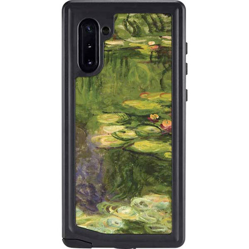 Monet - Waterlilies by Monet Galaxy Cases