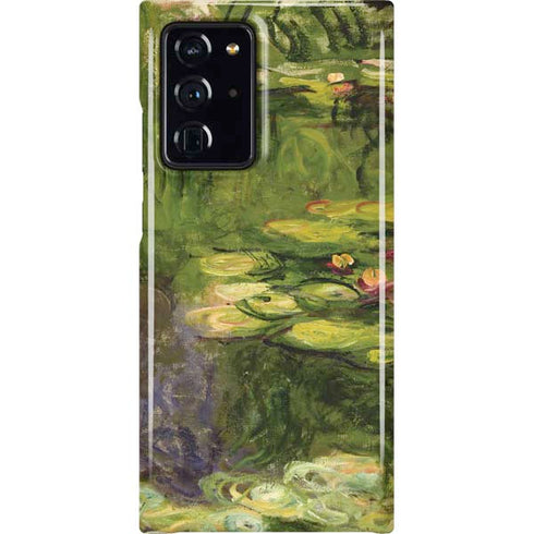 Monet - Waterlilies by Monet Galaxy Cases