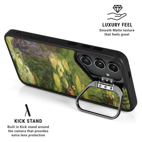 Monet - Waterlilies by Monet Galaxy S24 Plus Kickstand Case