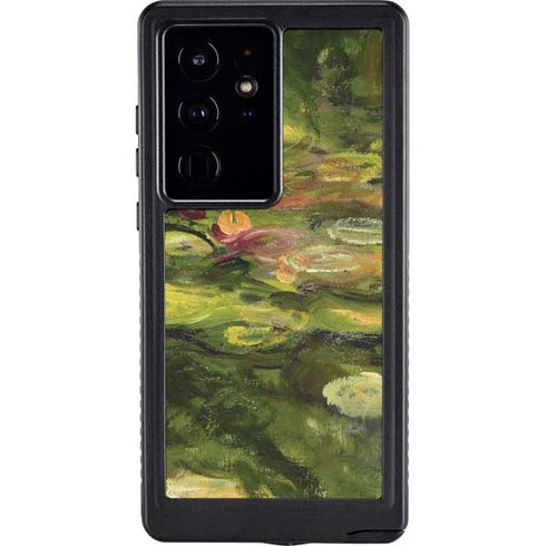 Monet - Waterlilies by Monet Galaxy S24 Ultra Waterproof Case
