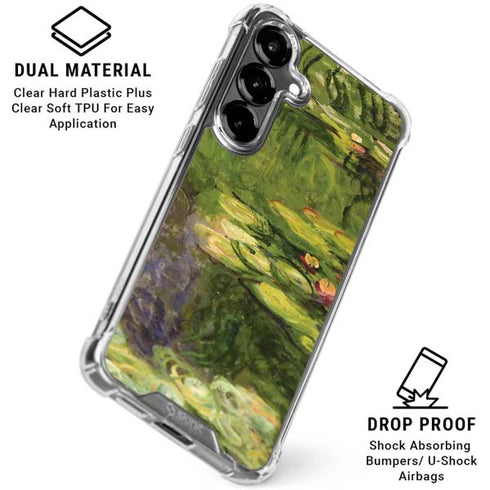 Monet - Waterlilies by Monet Galaxy S26 Clear Case