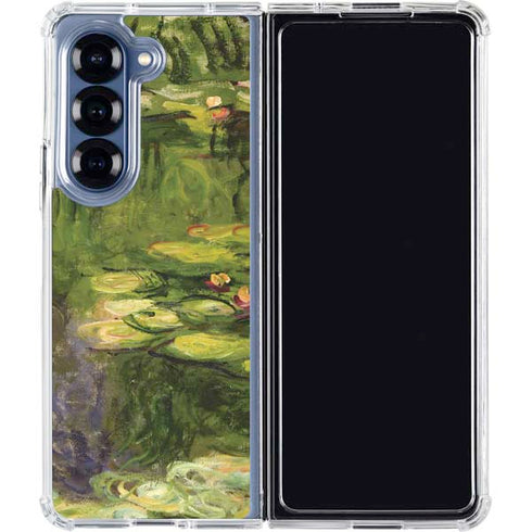 Monet - Waterlilies by Monet Galaxy Z Fold6 Clear Case