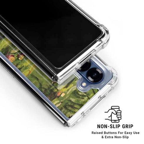 Monet - Waterlilies by Monet Galaxy Z Fold6 Clear Case