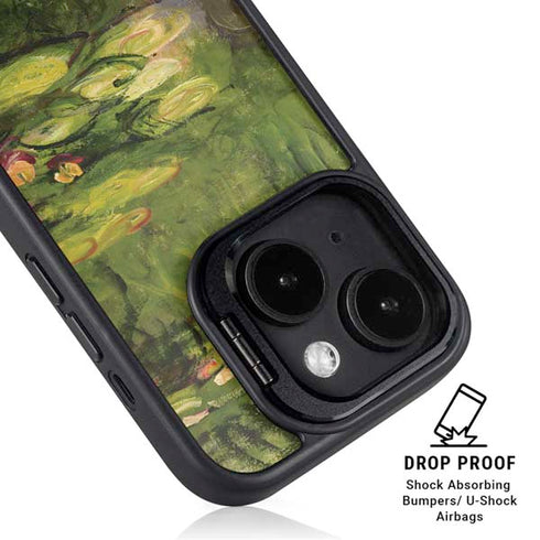 Monet - Waterlilies by Monet iPhone 14 Plus Kickstand Case