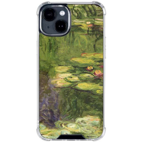 Monet - Waterlilies by Monet iPhone 15 Clear Case