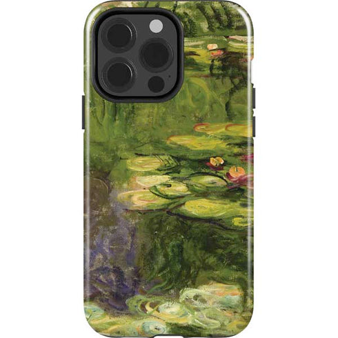 Monet - Waterlilies by Monet iPhone 15 Pro Impact Case