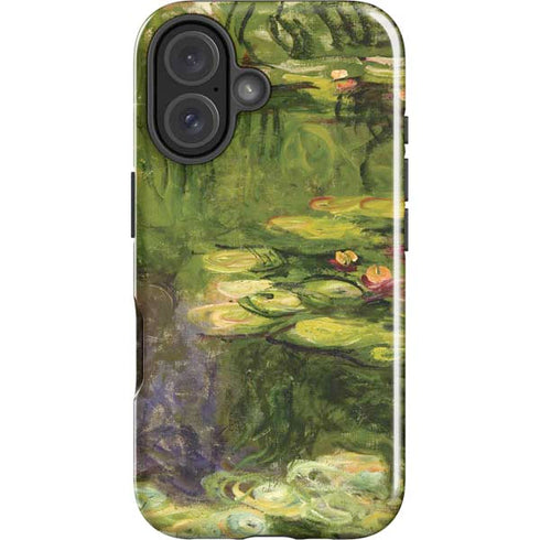 Monet - Waterlilies by Monet iPhone 16 Plus Impact Case