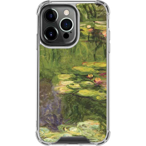 Monet - Waterlilies by Monet iPhone 16 Pro Clear Case