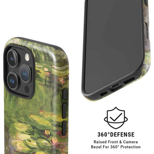 Monet - Waterlilies by Monet iPhone 16 Pro Magsafe Impact Case