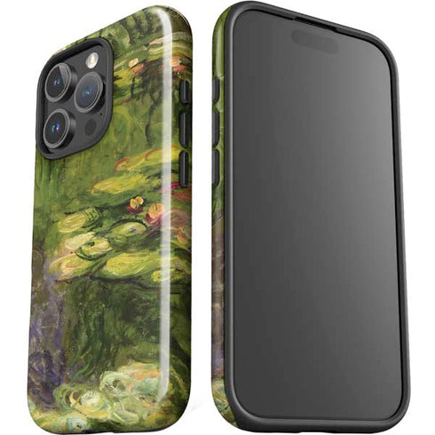 Monet - Waterlilies by Monet iPhone 16 Pro Max Impact Case