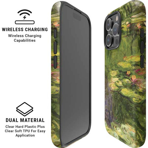 Monet - Waterlilies by Monet iPhone 16 Pro Max Magsafe Impact Case