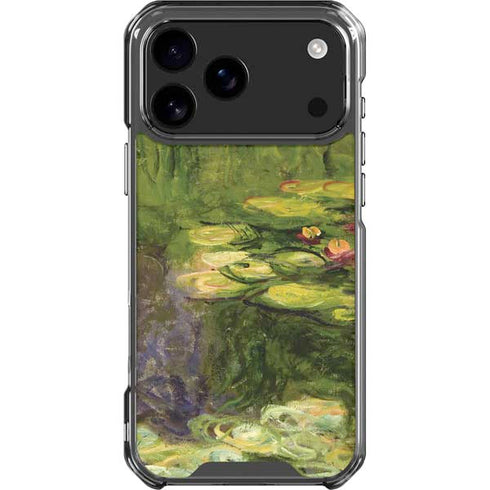 Monet - Waterlilies by Monet iPhone 18 Pro Max Clear Case