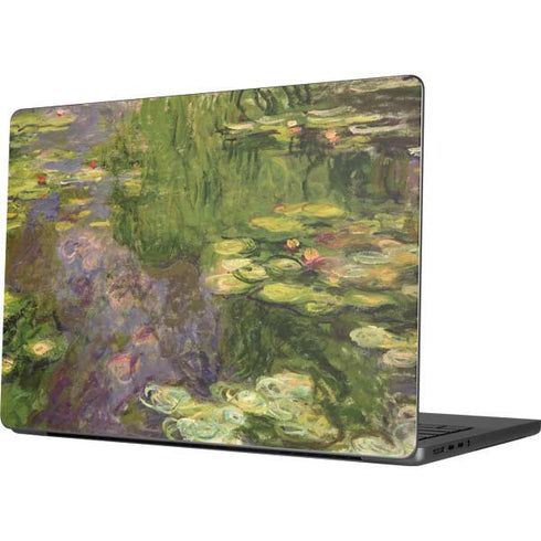 Monet - Waterlilies by Monet Apple MacBook Pro 14-inch Skin