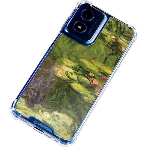 Monet - Waterlilies by Monet Moto G 5G (2024) Clear Case
