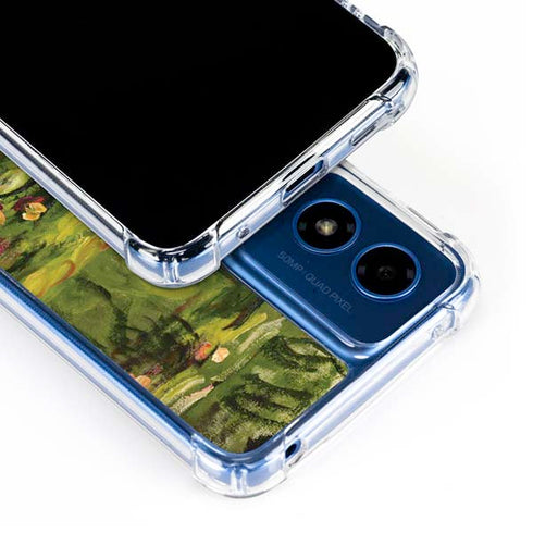 Monet - Waterlilies by Monet Moto G 5G (2024) Clear Case