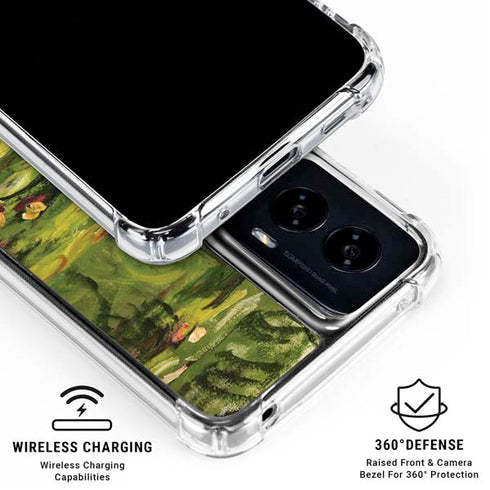 Monet - Waterlilies by Monet Moto G Power 5G (2024) Clear Case