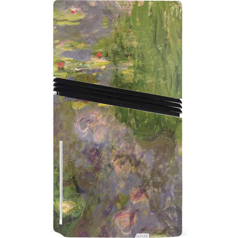 Monet - Waterlilies by Monet PS5 Pro Disk Console Skin