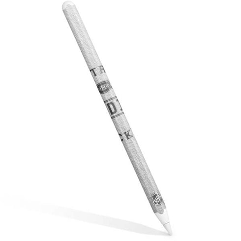 NHL Montreal Canadiens Black Text Apple Pencil (2nd Gen 2019) Skin