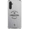 NHL Montreal Canadiens Black Text Galaxy A17 Clear Case