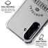 NHL Montreal Canadiens Black Text Galaxy A36 5G Clear Case