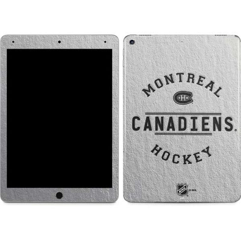 NHL Montreal Canadiens Black Text iPad Skins