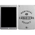 NHL Montreal Canadiens Black Text Apple iPad Skin