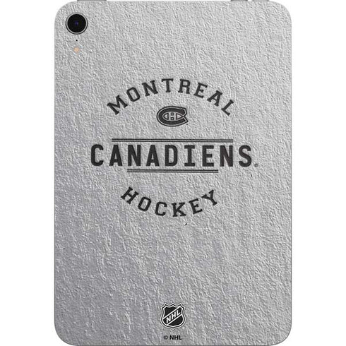 NHL Montreal Canadiens Black Text Apple iPad Mini Skin