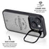 NHL Montreal Canadiens Black Text iPhone 15 Kickstand Case