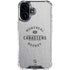 NHL Montreal Canadiens Black Text iPhone 16 Clear Case