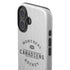 NHL Montreal Canadiens Black Text iPhone 16 Impact Case