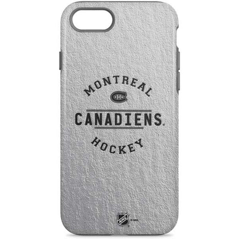 NHL Montreal Canadiens Black Text iPhone Cases