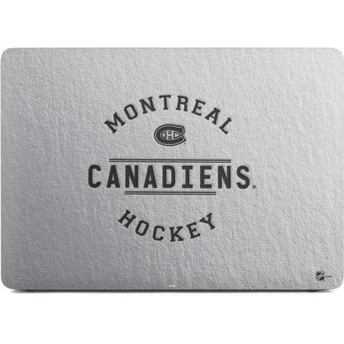 NHL Montreal Canadiens Black Text Apple MacBook Air Skin